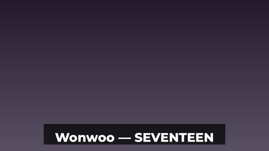 Wonwoo (SEVENTEEN) : Profil, Histoire et Faits