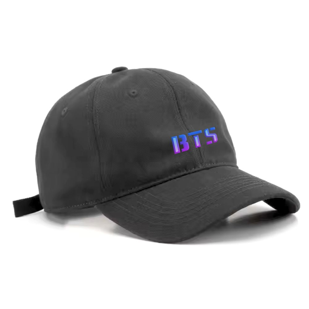 Gorra morada de BTS