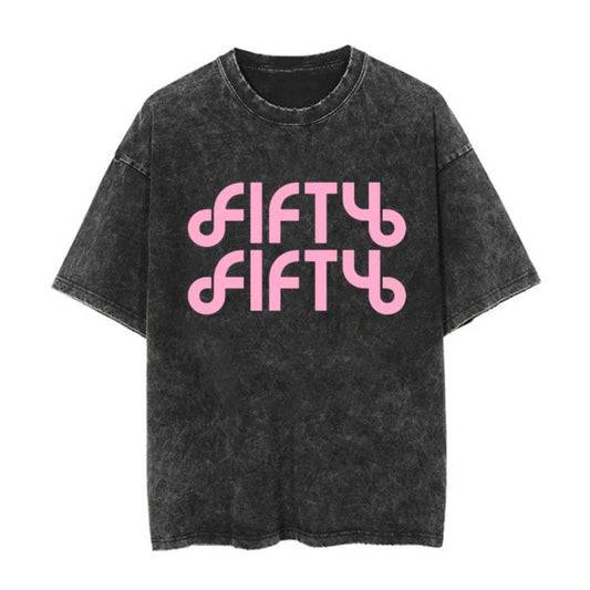 T-Shirt Fifty Fifty Rose